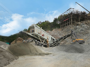 时产1800吨机制砂石料生产线全套设备